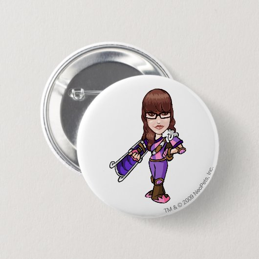 Torte Faerieland Personal-Spieler Button (Vorne & Hinten)