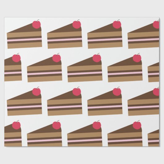 Torte Geschenkpapier (Flach)
