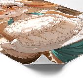 Torte Hase 1 Poster (Ecke)