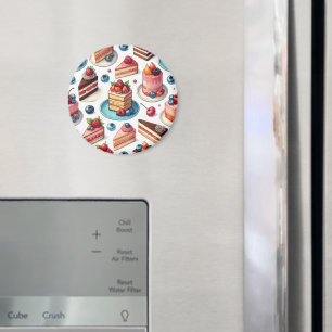 Torte in Deinem Gesicht Magnet