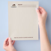 Torte Stück Flyer (Hand)