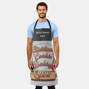 Torte Weihnachtsplätzchen Backcrew Benutzername Ch Schürze