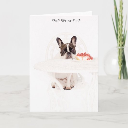 Torte? Welche Torte? Karte (Vorderseite)