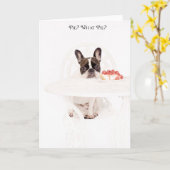 Torte? Welche Torte? Karte (Gelbe Blume)