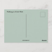 Tortel Walkways im Chile Postkarte (Rückseite)