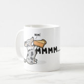 … TorteMmm Corgi [blaue merle Wolljacke] Kaffeetasse (Vorderseite Links)