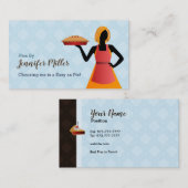 Torten-Bäcker-Visitenkarten Visitenkarte (Vorne/Hinten)