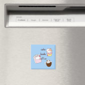 Torten Bücher Kaffee Magnet (In Situ (Geschirrspüler))