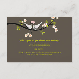Torten-Empfangskarten für Hochzeiten/Einlagen/DIY Begleitkarte