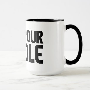 "TORTEN-LOCH" Tasse - wählen Sie Art u. Farbe