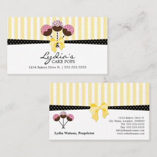 Torten-Pops-Bäckerei Visitenkarte