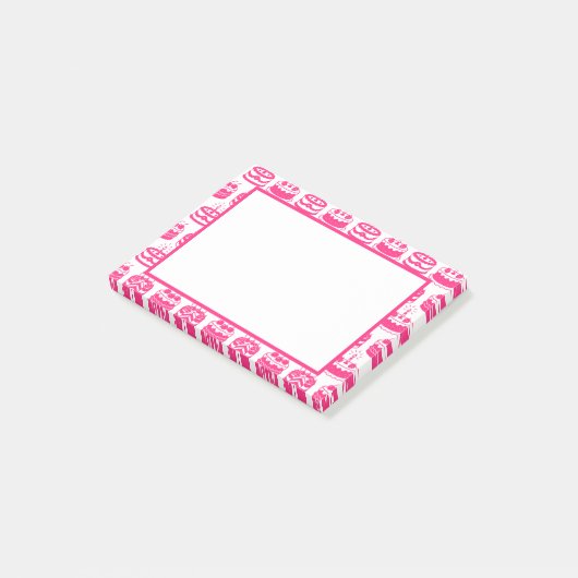 Torten Post-it Klebezettel (angewinkelt)