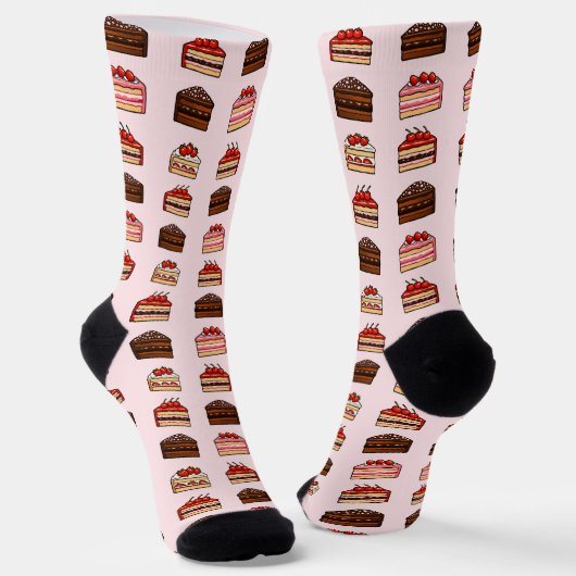 Torten Socken (Gewinkelt)