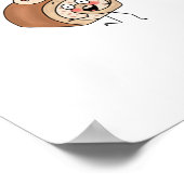 Torten-Thema, Torten-Design Poster (Ecke)