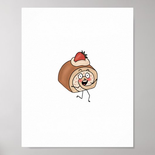 Torten-Thema, Torten-Design Poster (Vorne)