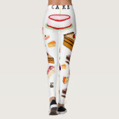 Torten-u. Kuchen-Leggings Leggings (Rückseite)