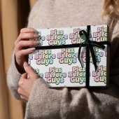 Torten vor Jungs Geschenkpapier
