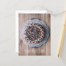 Tortengattel für Süßwaren Feiertagspostkarte