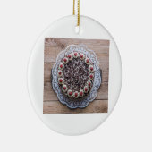 Tortengattel für Süßwaren Keramik Ornament (Rechts)