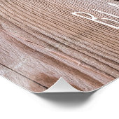 Tortengattel für Süßwaren Poster (Ecke)