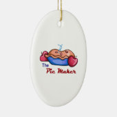 Tortenhersteller Keramik Ornament (Rechts)