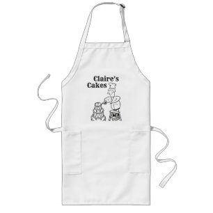 Tortenherstellung & Tortenbacken Lange Schürze