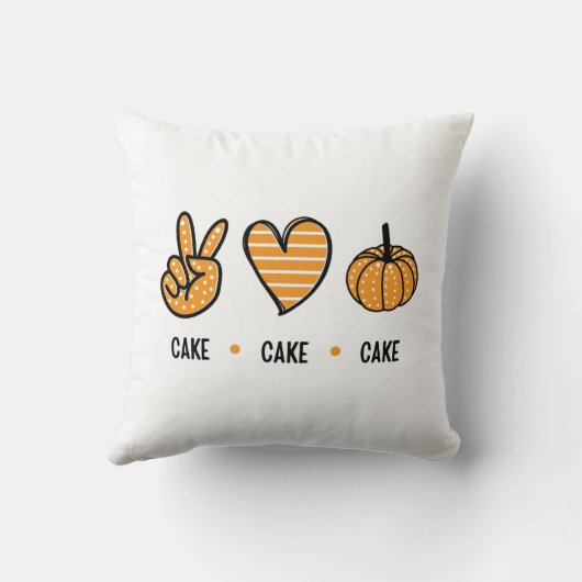 Tortenkuchen Kissen (Rückseite)