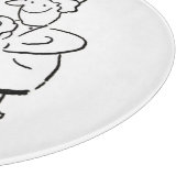 Tortenmacher dekorieren Riesenkuchen Schneidebrett (Ecke)