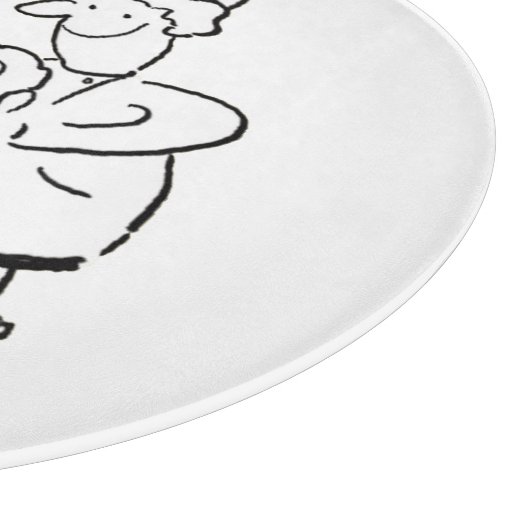 Tortenmacher dekorieren Riesenkuchen Schneidebrett (Ecke)