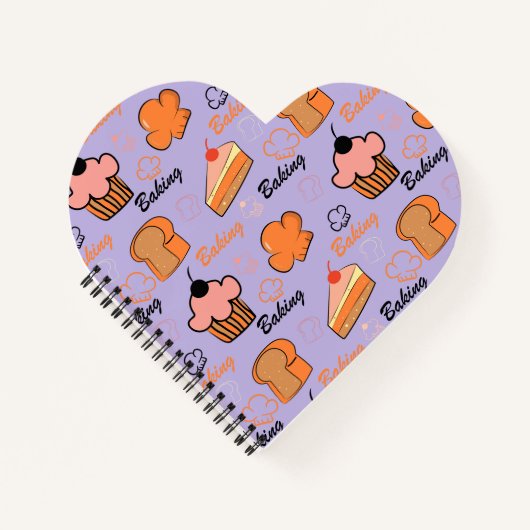 Tortenmuster Notizblock (Vorderseite)