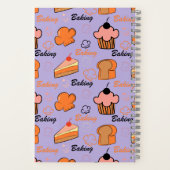 Tortenmuster Notizblock (Rückseite)