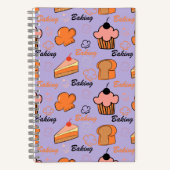 Tortenmuster Notizblock (Vorderseite)