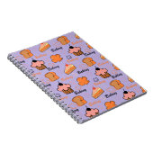 Tortenmuster Notizblock (Rechte Seite)