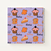 Tortenmuster Notizblock (Rückseite)