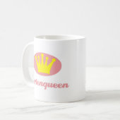 Tortenqueen Kaffeetasse (Vorderseite Links)