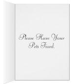 Torti Kitten Blank Inside Jedes Anlasses (Innen (Rechts))