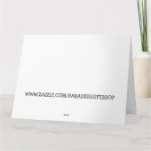 TORTIE CALICO CAT CHRISTMAS CARDS KARTE (Rückseite)