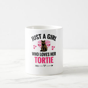 Tortie Cat Geschenke für Frauen Tortoiseshell Kat Kaffeetasse