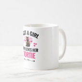 Tortie Cat Geschenke für Frauen Tortoiseshell Katz Kaffeetasse (VorderseiteRechts)