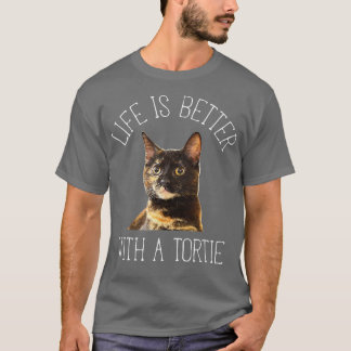 Tortie Cat Life besser mit einer Tortie Cat T-Shirt