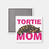 TORTIE CAT MAMA MAGNET (Vorderseite/Rückseite)