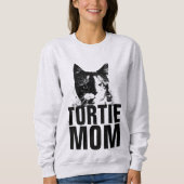 TORTIE CAT-MAMA, Tortoiseshell Katzenkatze-T - Shi Sweatshirt (Vorderseite)