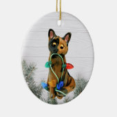 Tortie Cat Tortoiseshell Ornament (Rechts)