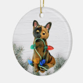 Tortie Cat Tortoiseshell Ornament (Links)