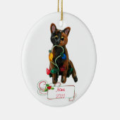 Tortie Cat Tortoiseshell Ornament (Rechts)
