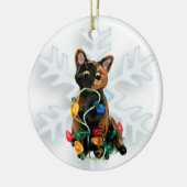 Tortie Cat Tortoiseshell Ornament (Links)