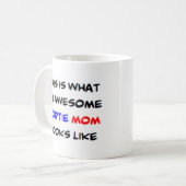 Tortie Mom, phantastisch Kaffeetasse (Vorderseite Links)