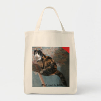 Tortie Tuesday Grocery Tote Bag Tragetasche