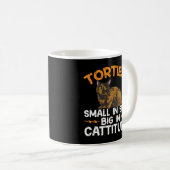 Torties klein große große Tortoiseshe Kaffeetasse (VorderseiteRechts)