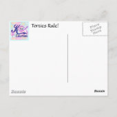 Torties Rule! Postkarte (Rückseite)